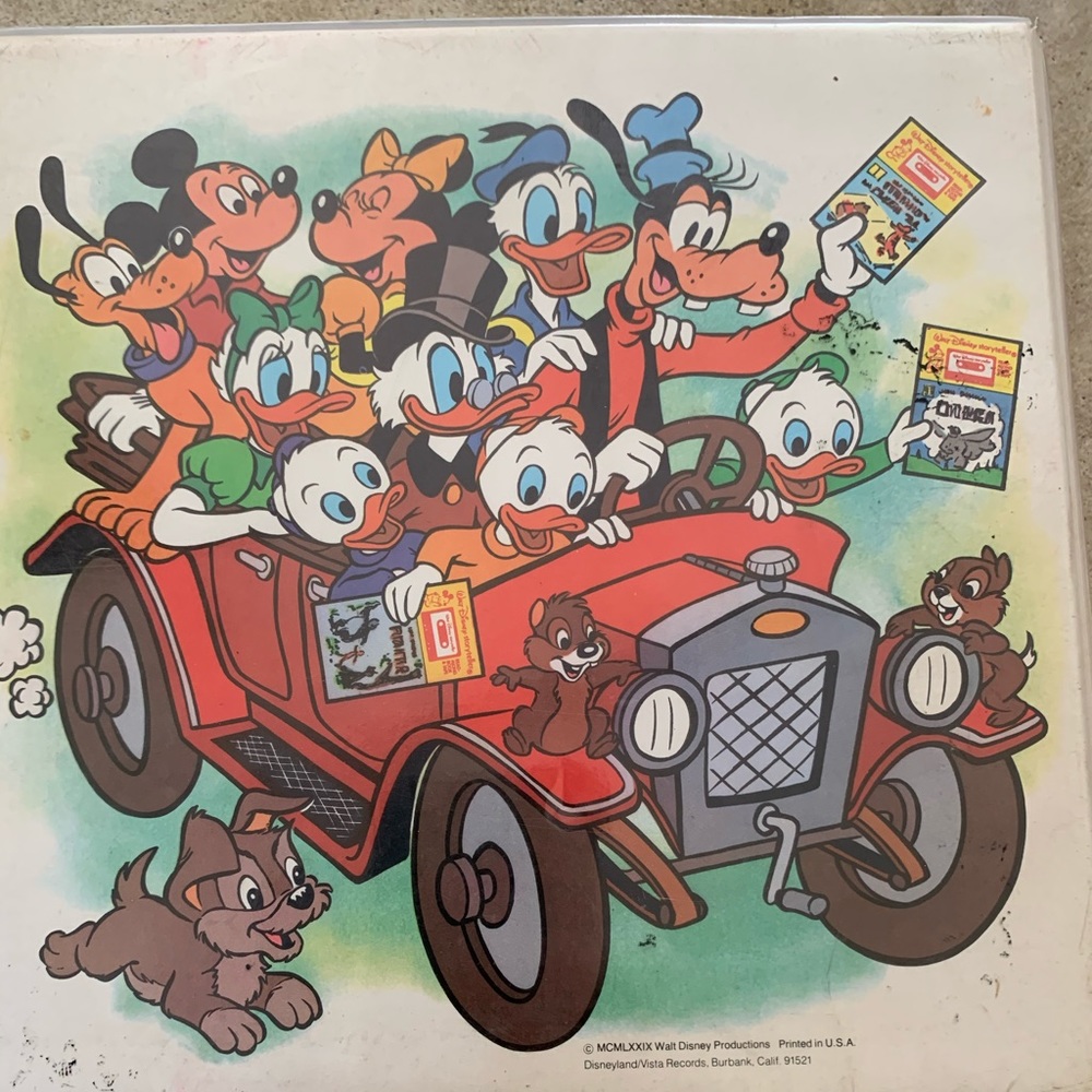 Disneyland take-a-tape along set